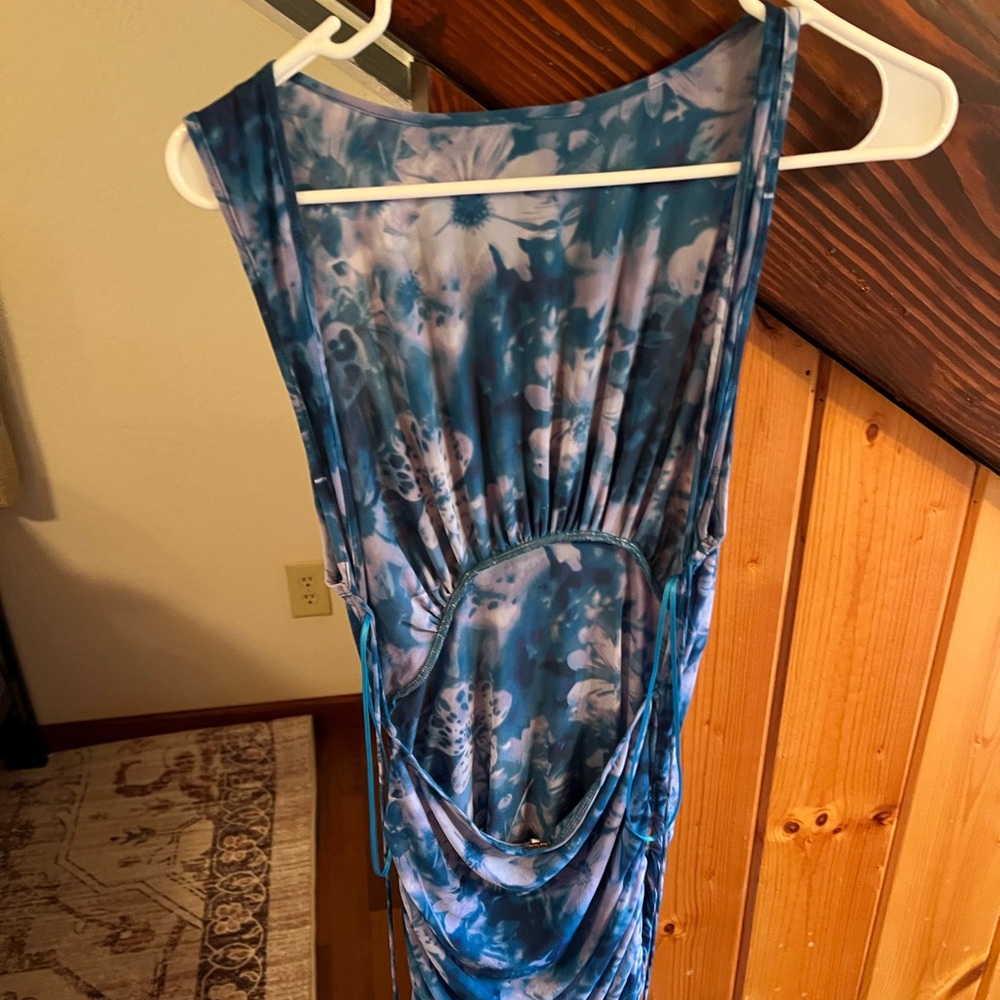 Floral Blue Free People Dress